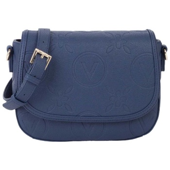 valentino γυναικεία τσάντα ώμου/crossbody με ανάγλυφο