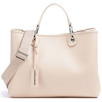 emporio armani γυναικεία τσάντα χειρός με λογότυπο `my ea`