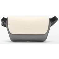 adolfo domínguez γυναικείο τσαντάκι crossbody `dorna` - 266082413 εκρού