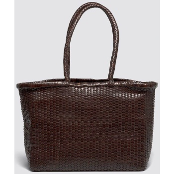 dragon diffusion γυναικεία τσάντα ώμου `b weave big` - 8805