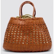 dragon diffusion γυναικεία τσάντα χειρός `santa cano` - 8881 ταμπά