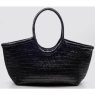 dragon diffusion γυναικεία τσάντα ώμου `nantucket basket big` - 8822 μαύρο