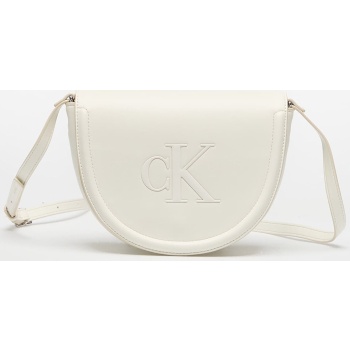 calvin klein jeans γυναικεία τσάντα crossbody με ανάγλυφο