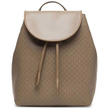 calvin klein jeans γυναικείο backpack με all-over logo