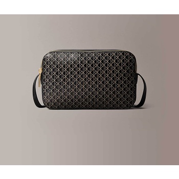 calvin klein jeans γυναικεία τσάντα crossbody με all-over