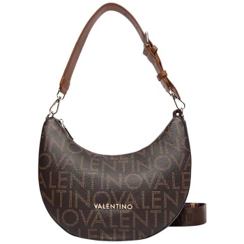 valentino γυναικεία τσάντα ώμου hobo με ανάγλυφο και