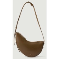 soeur γυναικεία δερμάτινη τσάντα ώμου `wino mini` - sem1608winomini taupe