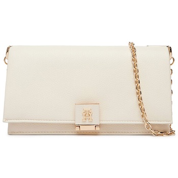 tommy hilfiger γυναικεία τσάντα crossbody με μεταλλικό