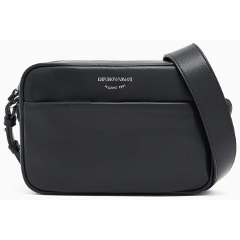 emporio armani γυναικείο δερμάτινο mini bag crossbody με