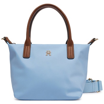 tommy hilfiger γυναικεία τσάντα tote με μεταλλικό