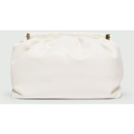 emme by marella γυναικεία τσάντα clutch `emmcose` - 2615511011 εκρού