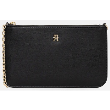 tommy hilfiger γυναικείο τσαντάκι ώμου με αλυσίδα 