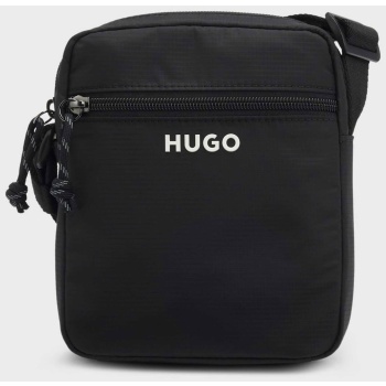 hugo boss ανδρικό τσαντάκι crossbody με λογότυπο `everett`