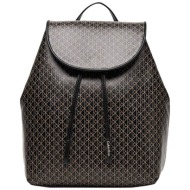 calvin klein jeans γυναικείο backpack με all-over logo print - lv04f3271g μαύρο