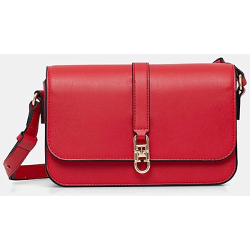tommy hilfiger γυναικεία τσάντα ώμου/crossbody με μεταλλικό σε προσφορά