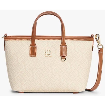 tommy hilfiger γυναικεία τσάντα tote με μεταλλικό σε προσφορά