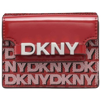 dkny γυναικεία θήκη για κάρτες με μεταλλικό λογότυπο σε προσφορά