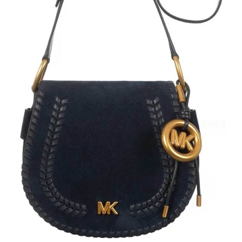michael kors γυναικεία suede τσάντα crossbody `josie` 