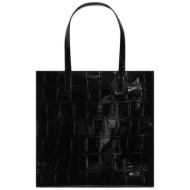 ted baker γυναικεία τσάντα ώμου shopper `vannda`` - 283927 μαύρο