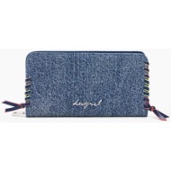 desigual γυναικείο πορτοφόλι denim `torio` - 26sayd05 denim blue