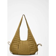 rains unisex τσάντα ώμου καπιτονέ `koya vision` - r142/21000 λαδί