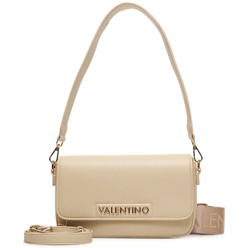 valentino γυναικεία τσάντα ώμου/crossbody με μεταλλικό