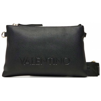 valentino γυναικεία τσάντα φάκελος με ανάγλυφο λογότυπο