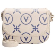 valentino γυναικεία τσάντα ώμου/crossbody με contrast ανάγλυφο λογότυπο `samba re` - 73lvbs9rs10/sam