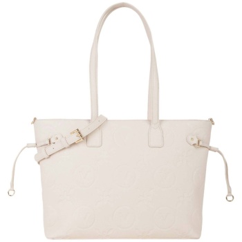 valentino γυναικεία τσάντα shopper με ανάγλυφο λογότυπο