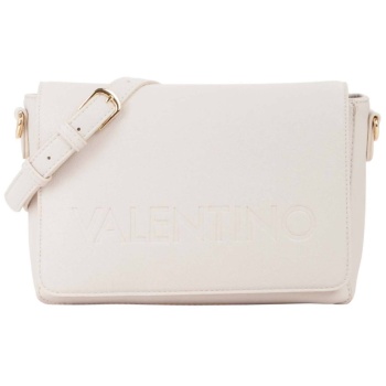valentino γυναικεία τσάντα crossbody με ανάγλυφο λογότυπο