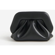 themoirè γυναικείο τσαντάκι clutch vegan `bios small vegan` - ns1wtmbs0 μαύρο