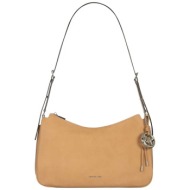 michael kors γυναικεία nubuck τσάντα hobo `nolita medium` - 30f5sy5m2l καμηλό