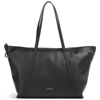 coccinelle γυναικεία δερμάτινη τσάντα shopper `nory` 