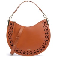 coccinelle γυναικεία δερμάτινη τσάντα ώμου hobo `sunup` - e1ukh-130201 ταμπά