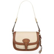 dkny γυναικεία τσάντα crossbody `mari` - r61eyp84 μπεζ
