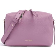 coccinelle γυναικείο δερμάτινo crossbody `nory` - e1u45-150101 λιλά