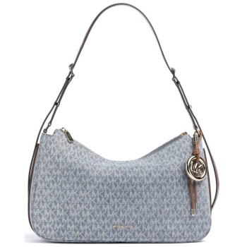 michael kors γυναικεία denim τσάντα ώμου `nolita medium` 