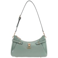 guess γυναικεία τσάντα ώμου `yesba` - hwbg7833180 πράσινο pastel