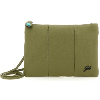 gabs γυναικεία δερμάτινη τσάντα crossbody μονόχρωμη με σε προσφορά