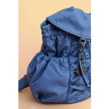 attrattivo γυναικείο backpack μονόχρωμο - 9t23450 μπλε σε προσφορά