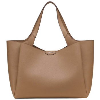 dkny γυναικεία τσάντα tote `willa` - r43ayg32 μπεζ
