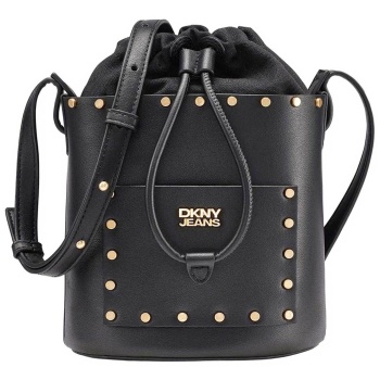 dkny γυναικεία τσάντα bucket `payton` - r62jzr48 μαύρο