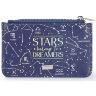 legami card holder and coin purse - what a card holder! - stars - 8052694044565
