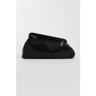 topshop γυναικείο clutch `anna` - 31001670 μαύρο