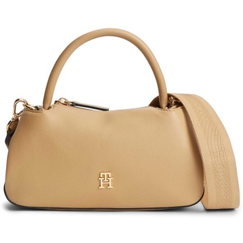 tommy hilfiger γυναικεία τσάντα χειρός με μεταλλικό