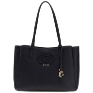 guess γυναικεία τσάντα tote `isola` - hwbg9905230 μαύρο