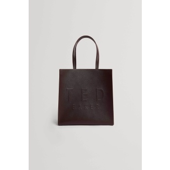 ted baker γυναικεία τσάντα ώμου με ανάγλυφο λογότυπο
