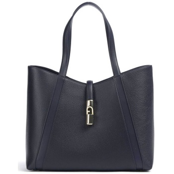 furla γυναικεία δερμάτινη τσάντα ώμου `goccia tote l` 