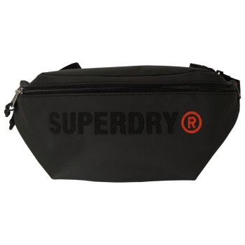 superdry d1 sdna tarp core bumbag τσαντα μαύρο
