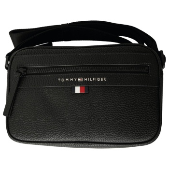 tommy hilfiger essential pu ew reporter μαύρο